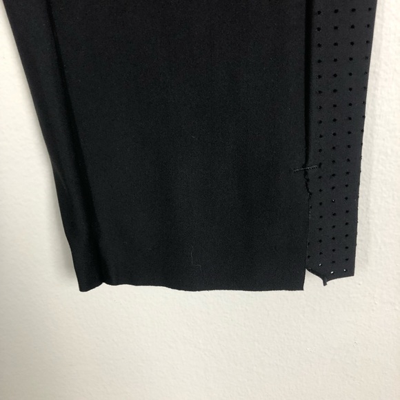 Athleta XS cropped stellar pant zipper pockets black 0797 - Picture 5 of 12